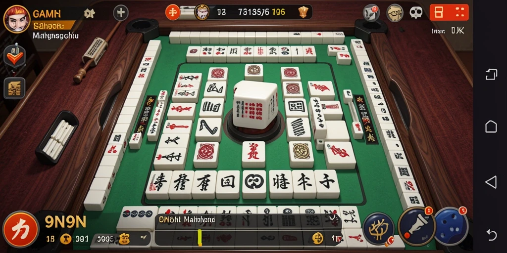 Gameplay seru dan menantang di 9N9N Mahjong.