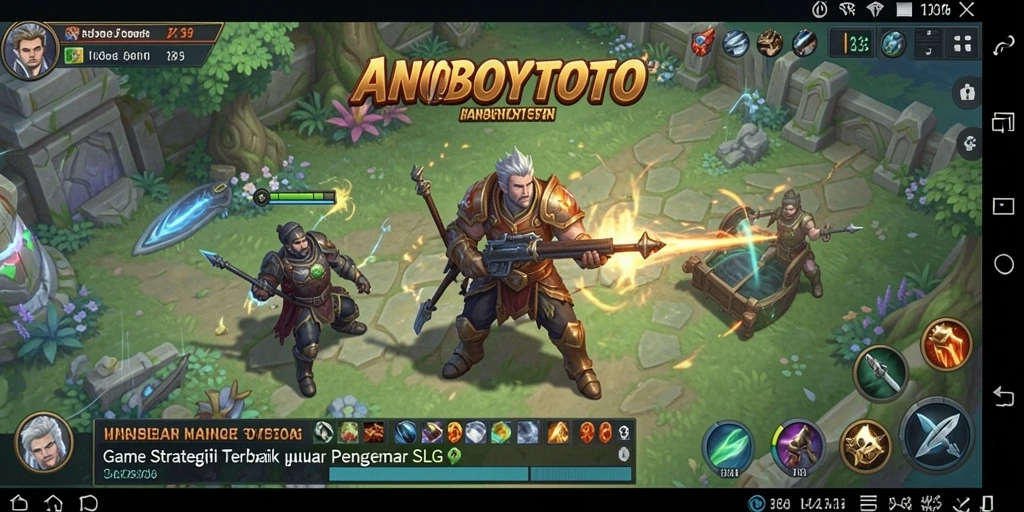 Screenshot gameplay ANOBOYTOTO yang menunjukkan aksi strategi mendebarkan.