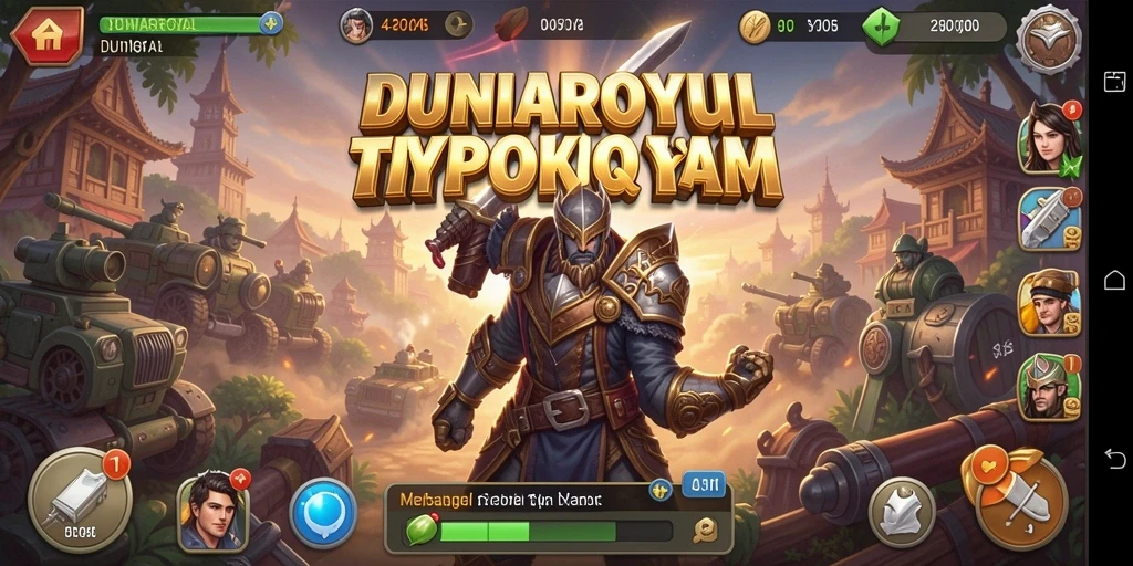 Screenshot <strong>DUNIAROYAL</strong> menampilkan gameplay yang menarik saat membangun bisnis.