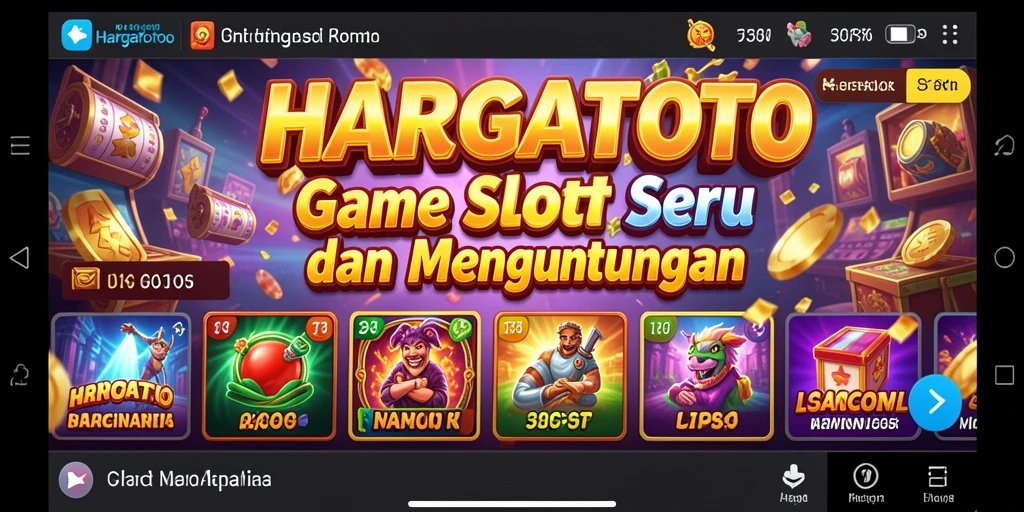 Tampilan menarik dari gameplay HARGATOTO yang memikat.