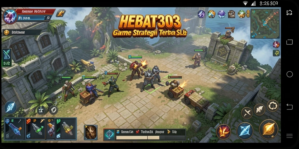 Tampilan seru gameplay HEBAT303 dalam aksi strategi.