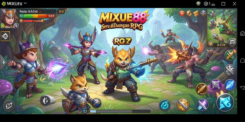Gameplay seru dan grafis menawan di MIXUE88.