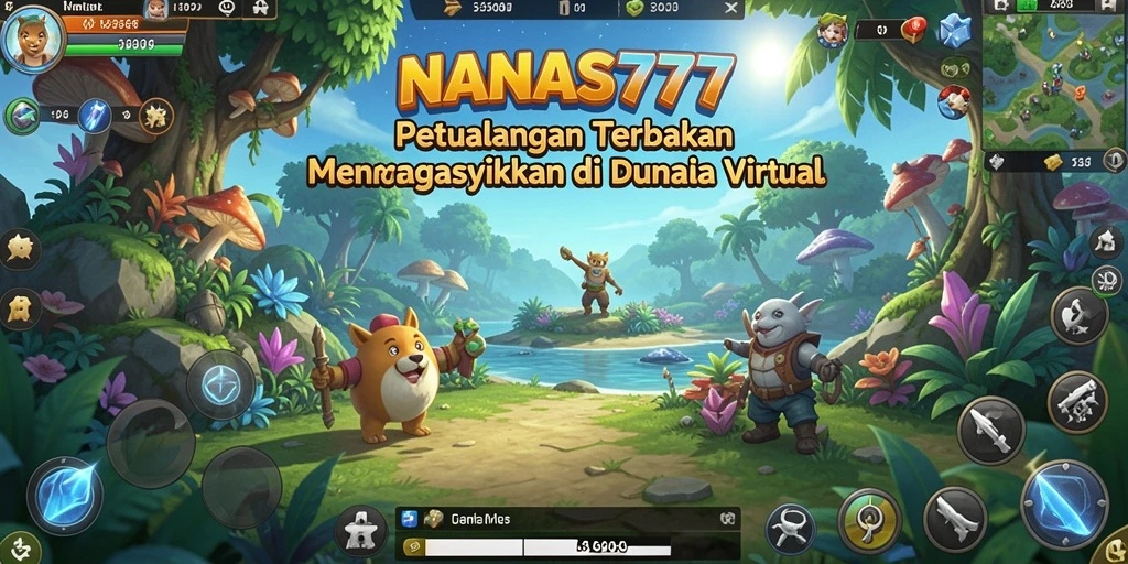 Screenshot NANAS777 menampilkan eksplorasi dunia terbuka yang menakjubkan.