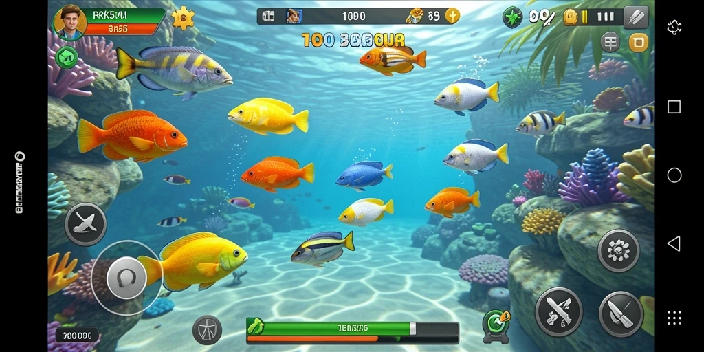 Tampilan gameplay RK55 yang seru dan penuh warna.