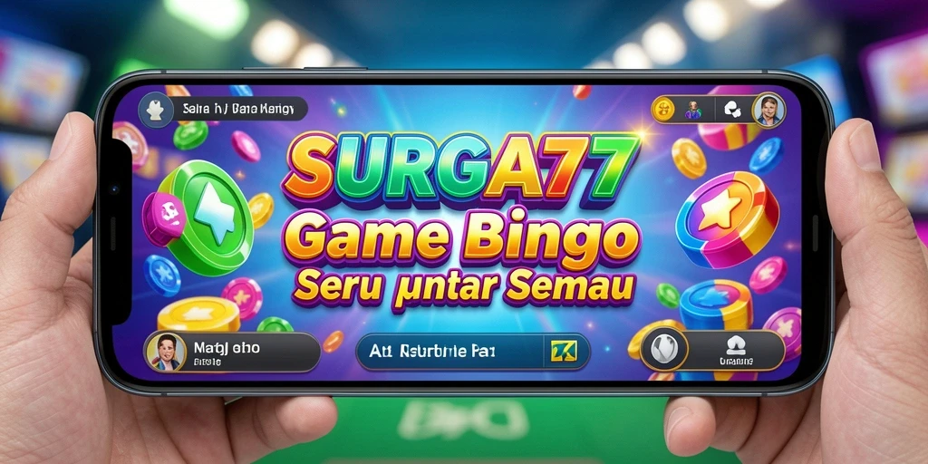 Tampilan gameplay SURGA77 yang menarik dan penuh aksi Bingo.