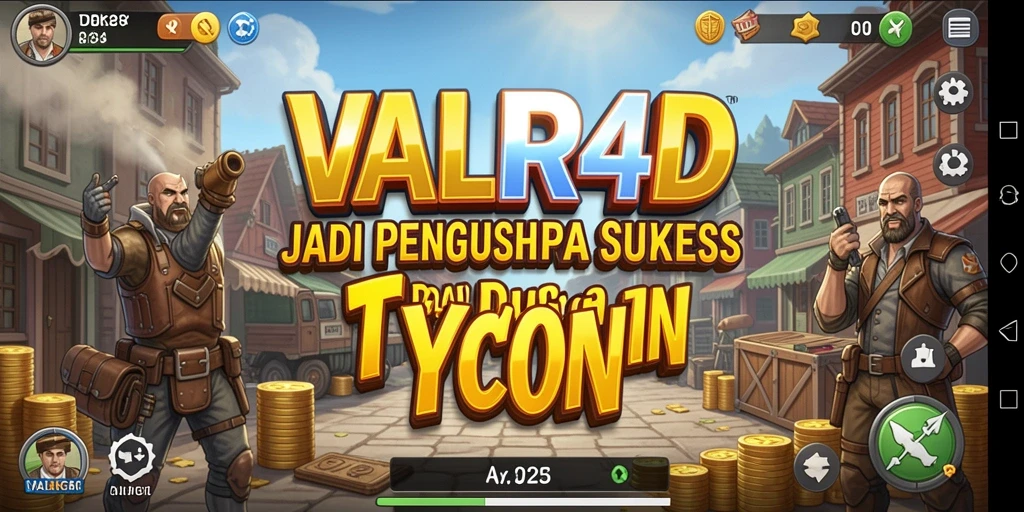 Tampilan gameplay menarik dari VALIR4D di dunia Tycoon.